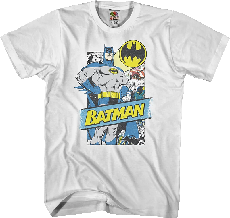 Comic Background Batman T-Shirt