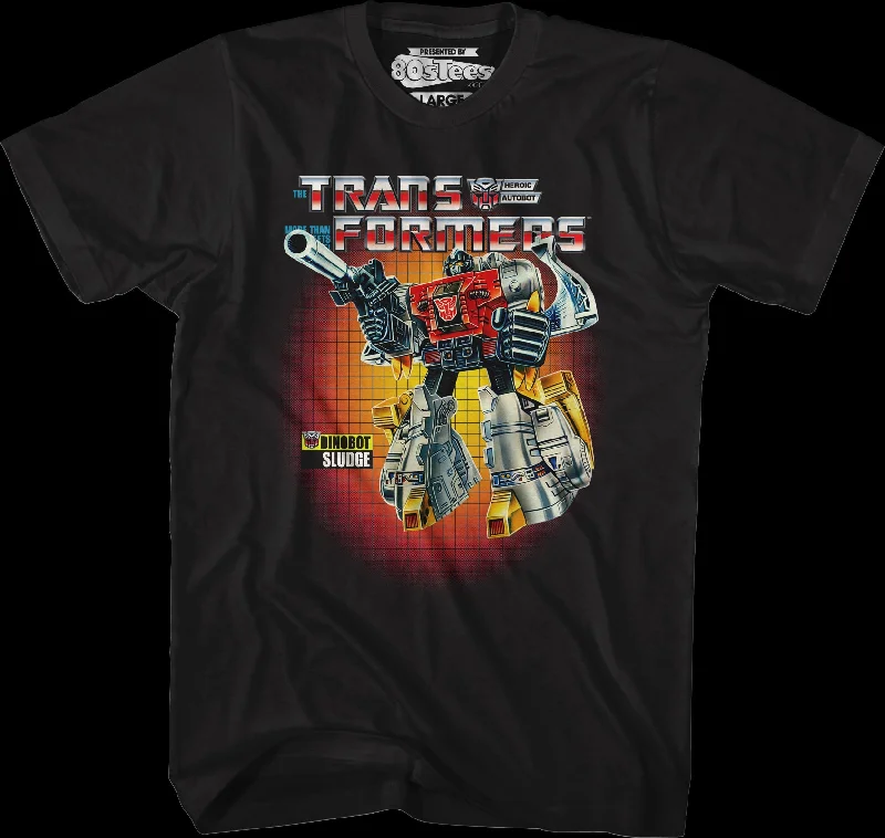 Box Art Sludge Transformers T-Shirt