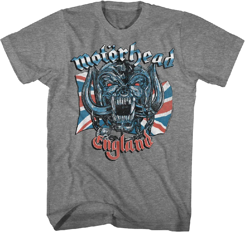 England Union Jack Motorhead T-Shirt