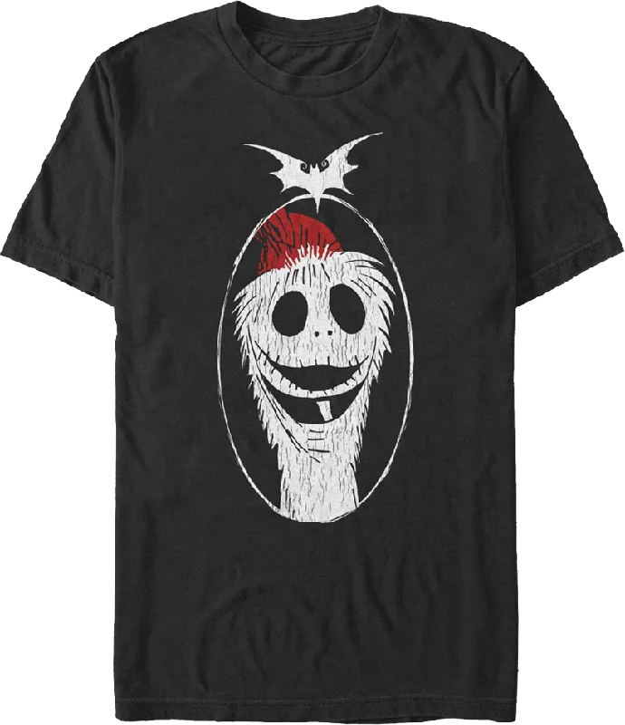 Santa Jack Nightmare Before Christmas T-Shirt