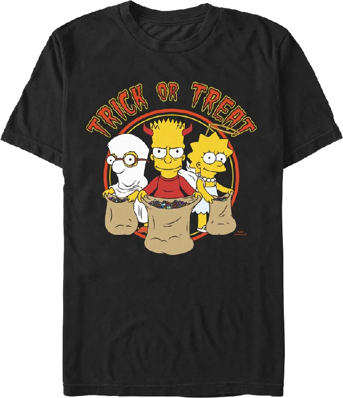 Trick Or Treat Simpsons T-Shirt