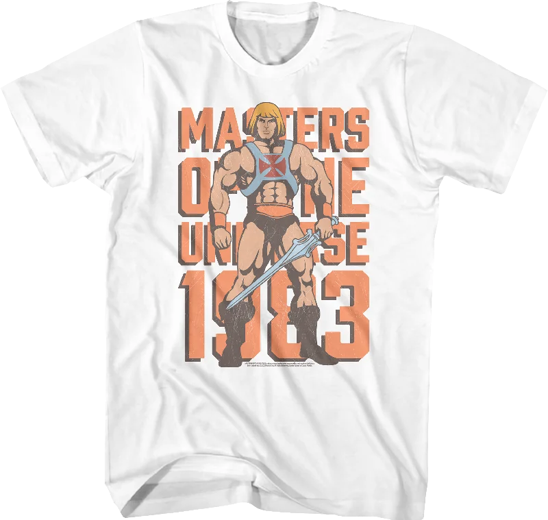 He-Man 1983 Masters of the Universe T-Shirt