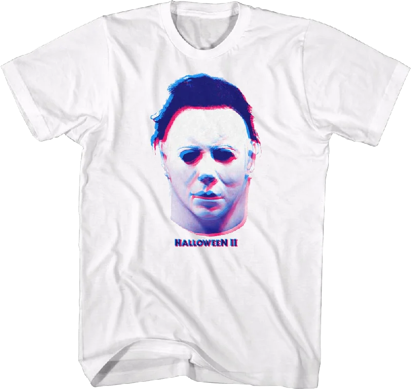 Michael Myers 3-D Mask Halloween II T-Shirt