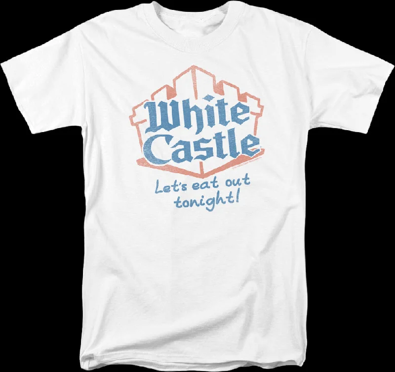 Let's Eat Out Tonight White Castle T-Shirt