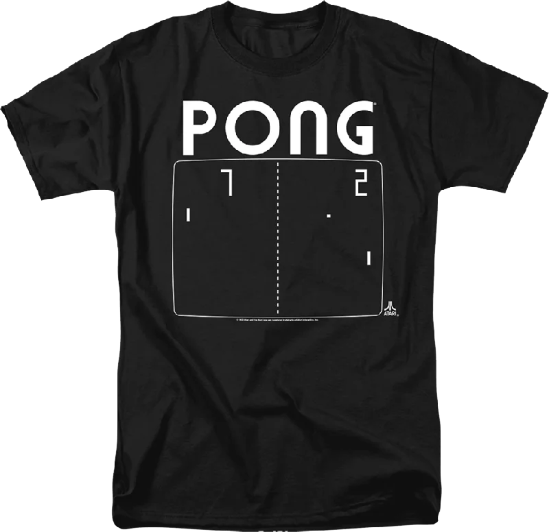 Pong Screen Atari T-Shirt