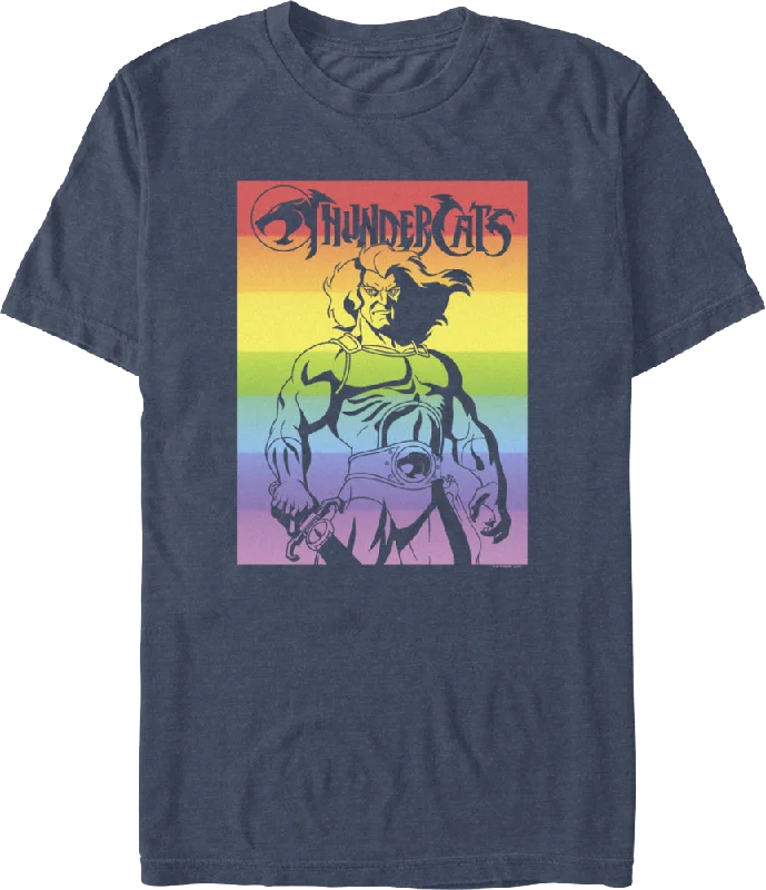 Lion-O Retro Rainbow ThunderCats T-Shirt