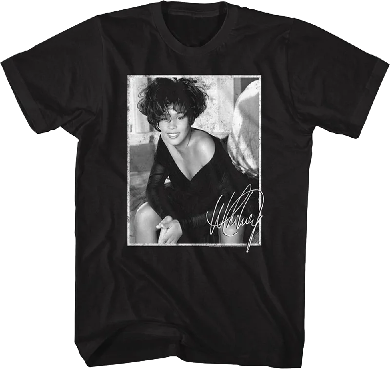 Autograph Whitney Houston T-Shirt