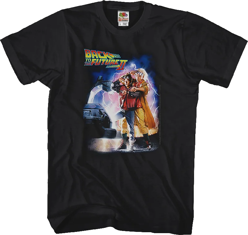 Back To The Future II Movie Poster Shirt