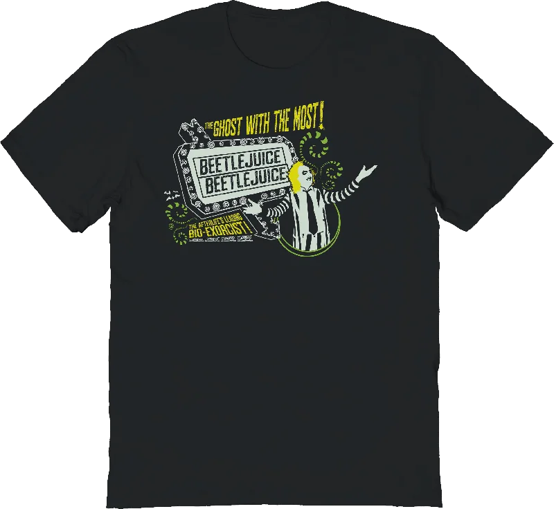 The Afterlife's Leading Bio-Exorcist Beetlejuice T-Shirt