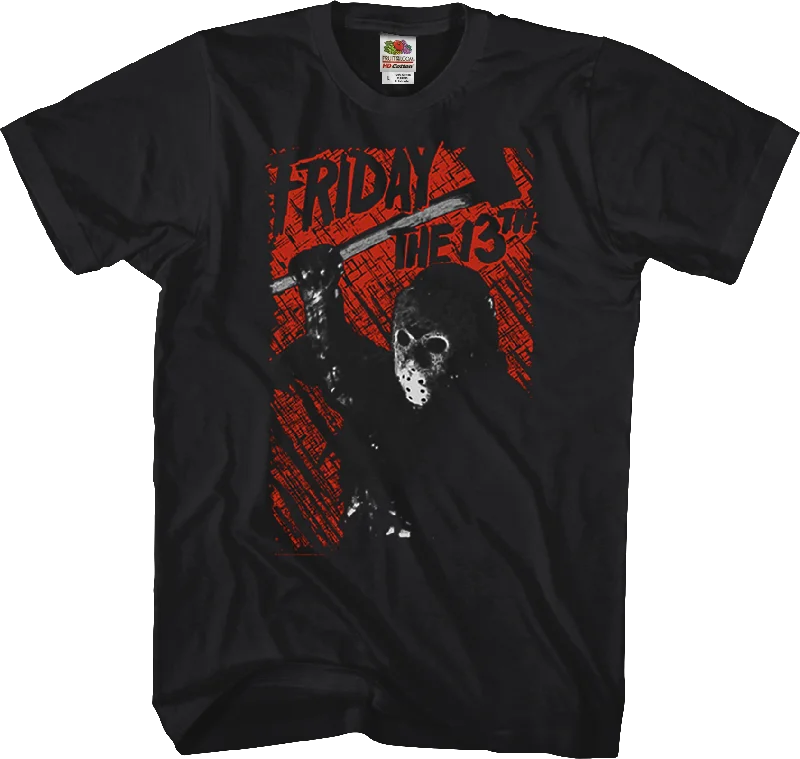 Swinging Ax Friday the 13th T-Shirt