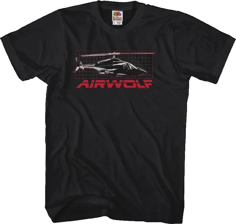 Helicopter Airwolf T-Shirt