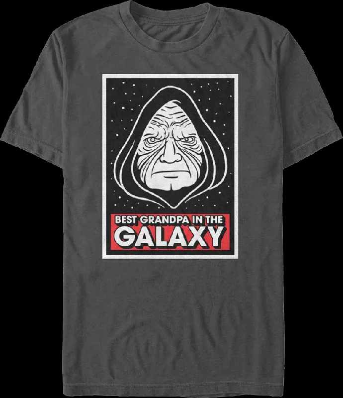 Best Grandpa In The Galaxy Star Wars T-Shirt