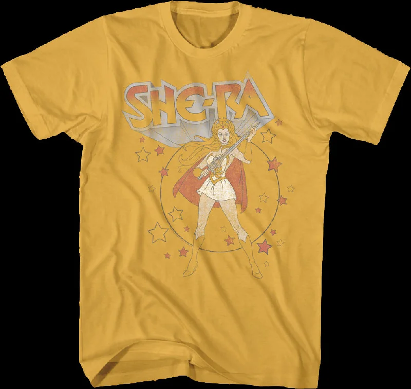 Starry She-Ra Masters of the Universe T-Shirt