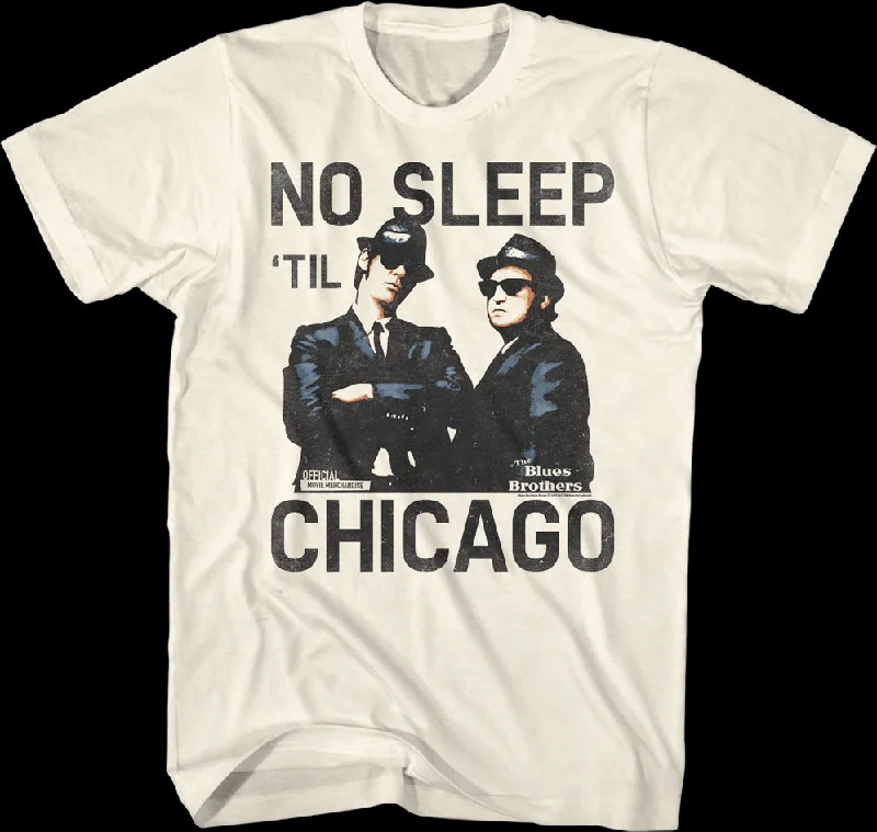 No Sleep 'Til Chicago Blues Brothers T-Shirt