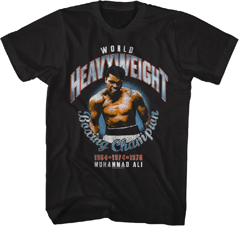 World Heavyweight Boxing Champion Muhammad Ali T-Shirt