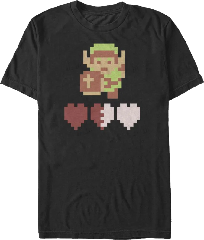 Hearts Legend of Zelda T-Shirt