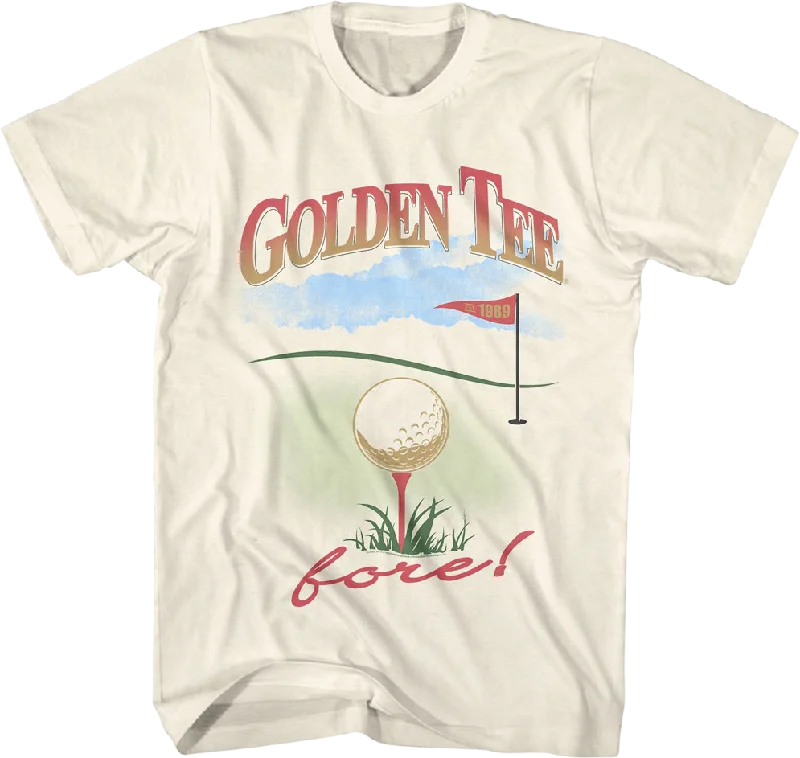 Fore! Golden Tee Golf T-Shirt