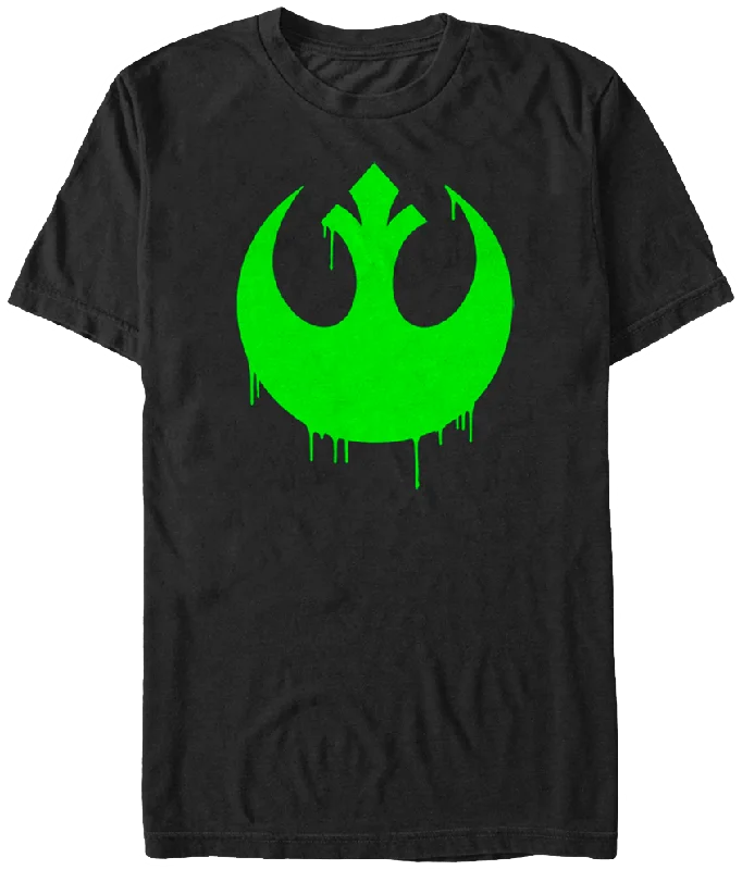 Graffiti Rebel Alliance Logo Star Wars T-Shirt