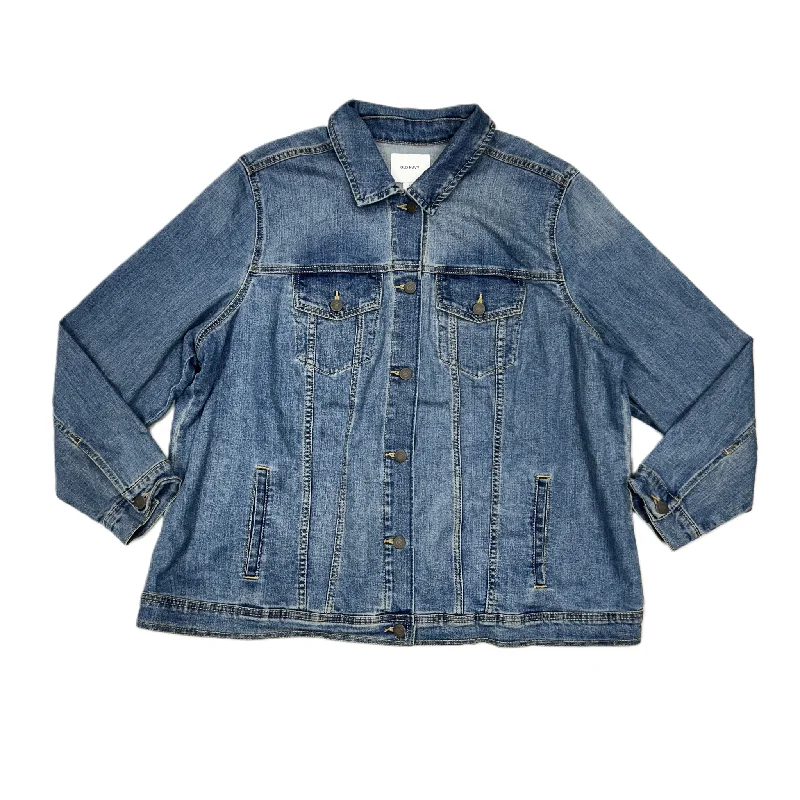 Jacket Denim By Old Navy In Blue Denim, Size: 3x