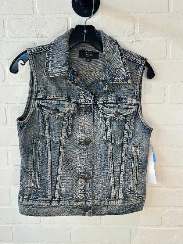 Vest Other By J. Crew In Blue Denim, Size: Xs