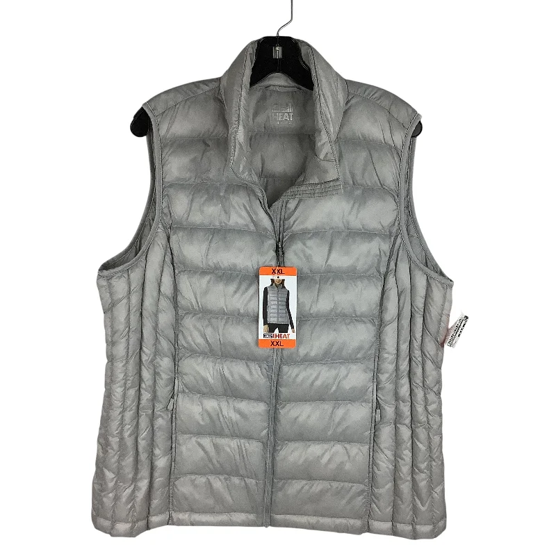 Vest Puffer & Quilted By 32 Degrees In Grey, Size: Xxl