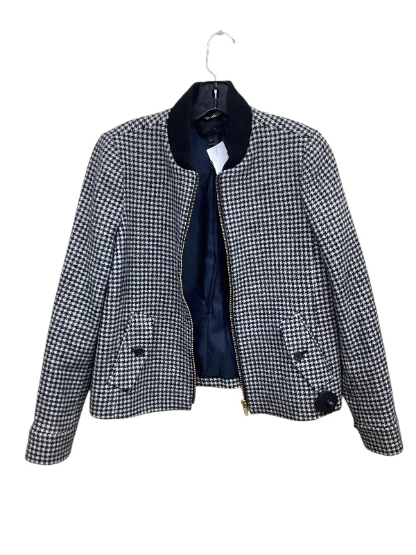 Jacket Other By J. Crew In Black & White, Size: S