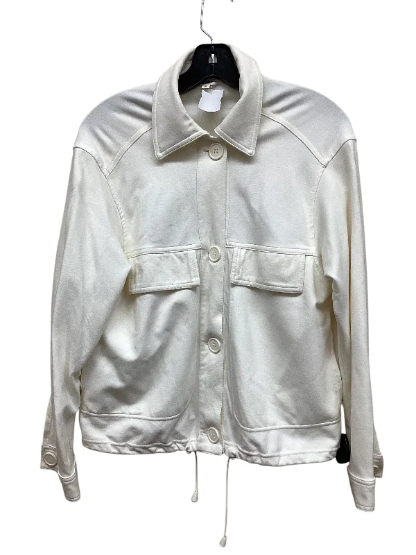 Jacket Other By Max Studio In White, Size: S