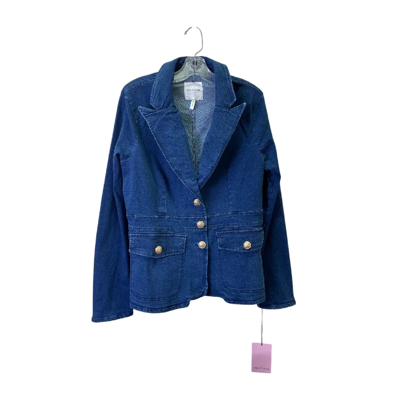 Jacket Denim By Avec Les Filles In Blue, Size:L