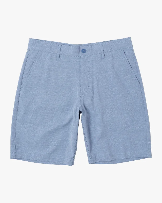 Boys Balance 17" Hybrid Shorts - Nautical Blue