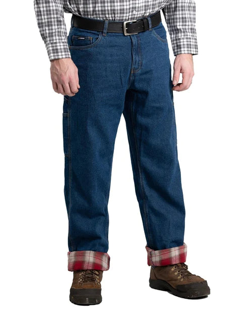 Men's Heartland Flannel-lined Denim Dungaree