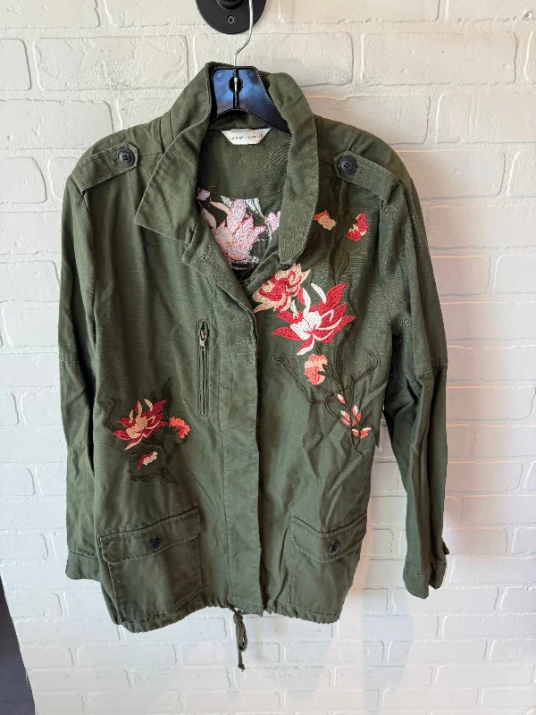 Jacket Other By Christopher And Banks In Green, Size: Xl