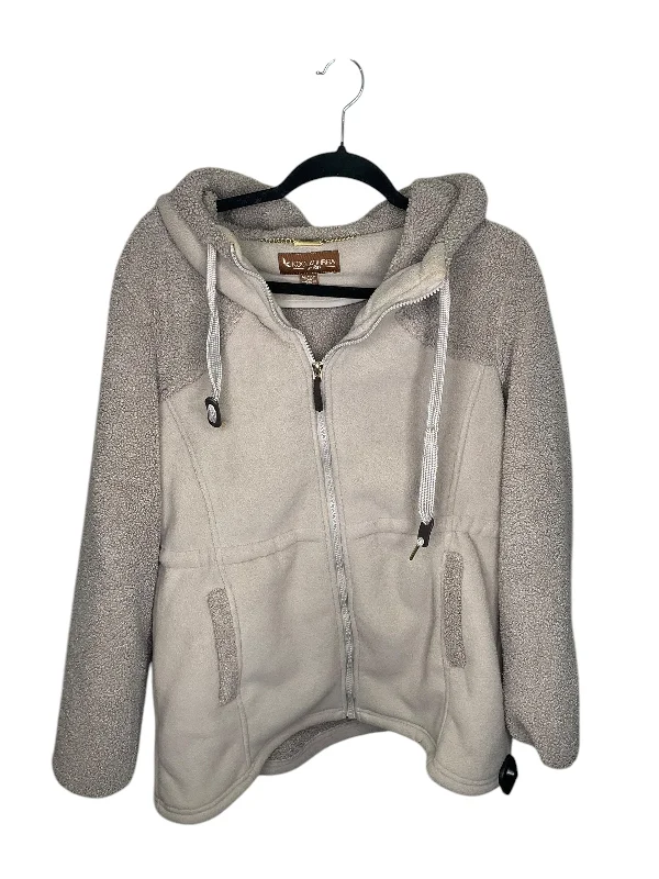 Jacket Fleece By Koolaburra By Ugg In Brown, Size: M