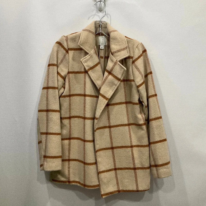 Jacket Fleece By Joie In Tan, Size: Xs