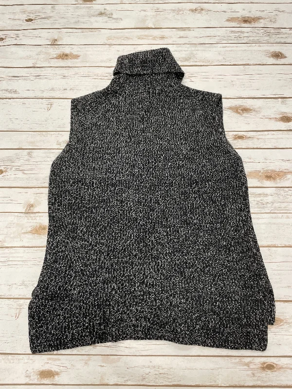 Vest Sweater By Everlane In Black & White, Size: L