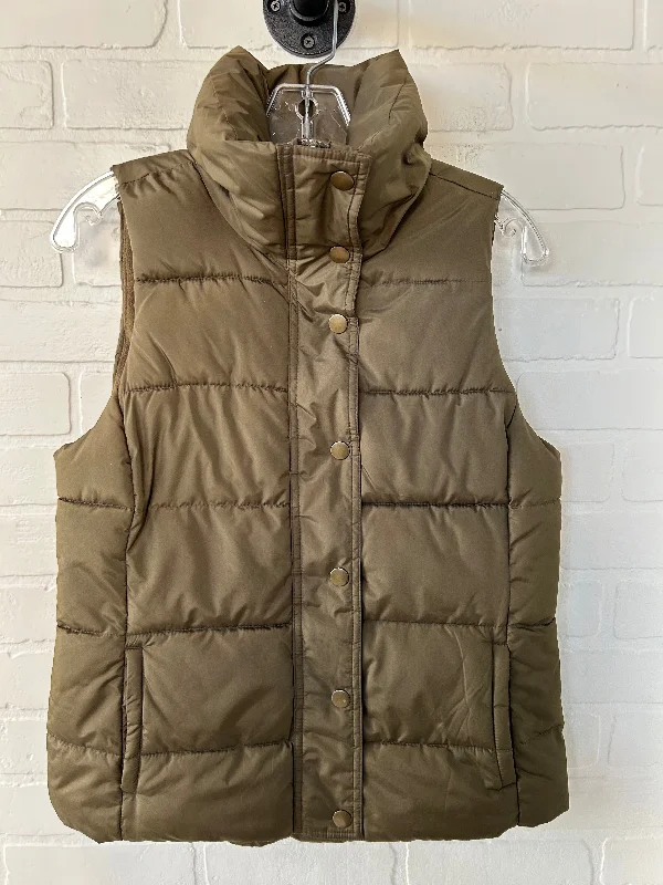 Vest Puffer & Quilted By Old Navy In Green, Size: S