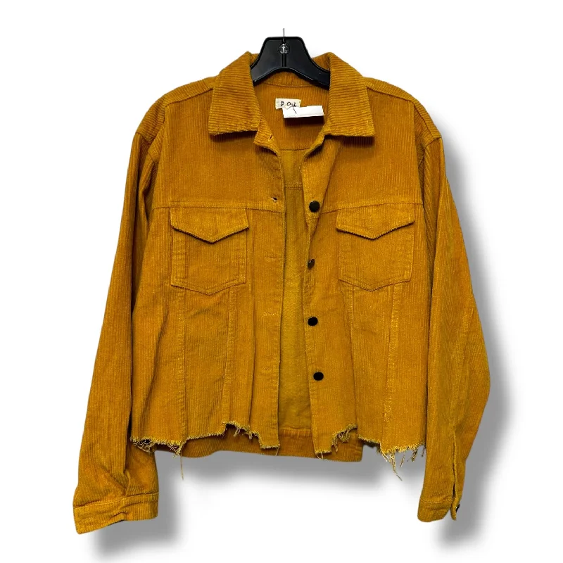 Jacket Other By Pol In Yellow, Size: S