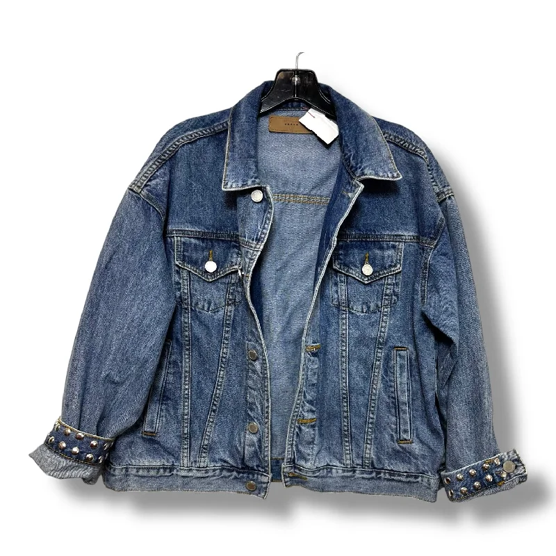 Jacket Denim By Blanknyc In Blue Denim, Size: S