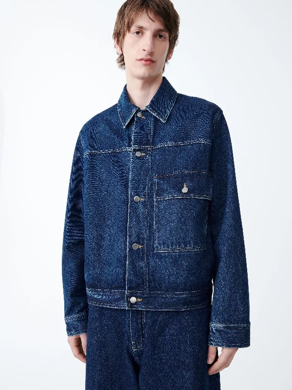 PETAR DENIM JACKET IN INDIGO WASH