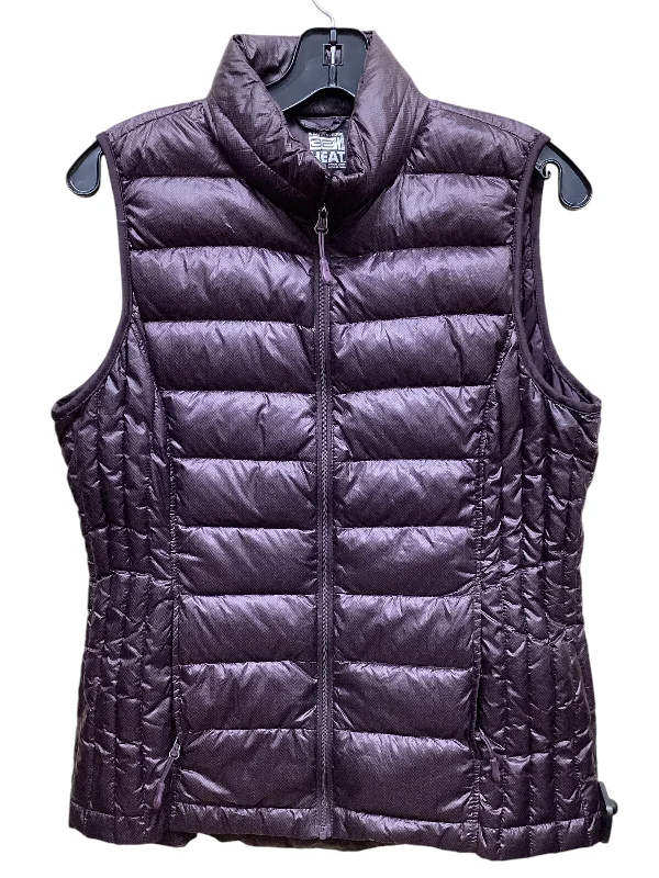 Vest Puffer & Quilted By 32 Degrees In Purple, Size: M