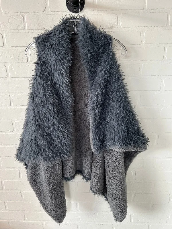 Vest Faux Fur & Sherpa By b. boutigue In Blue, Size: Osfm