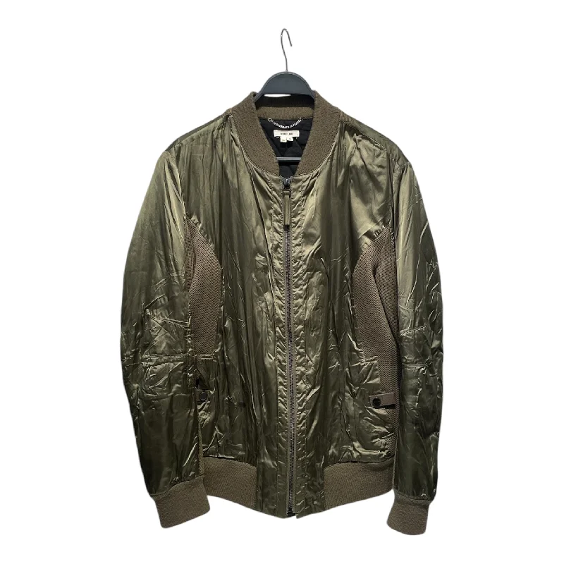 Helmut Lang/Jacket/XL/Nylon/GRN/military bomber