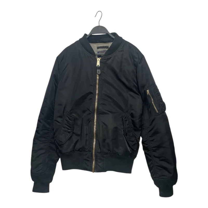 ALPHA INDUSTRIES/Jacket/L/BLK/