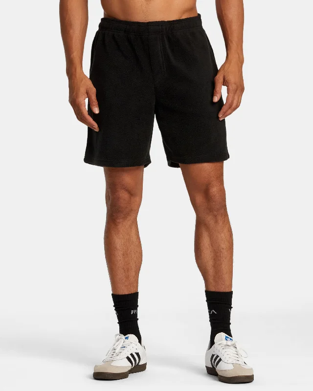 VA Essential Micro Fleece Short 18" - Black