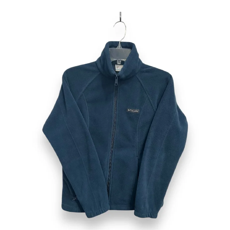 Jacket Fleece By Columbia In Blue, Size: S