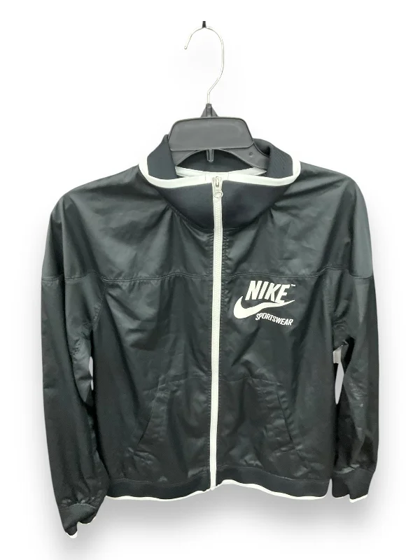 Jacket Other By Nike In Black & White, Size: S