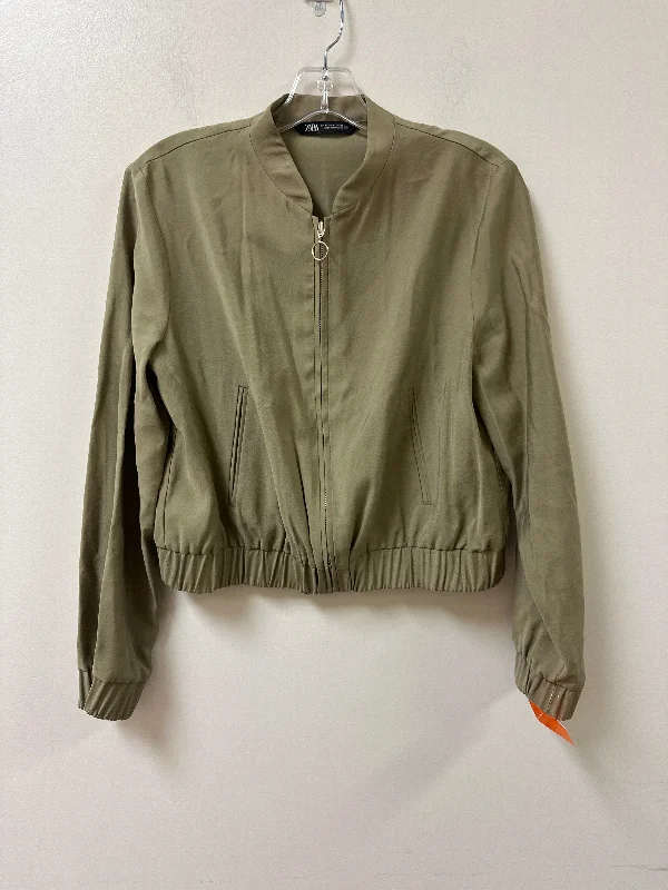 Jacket Other By Zara In Green, Size: M