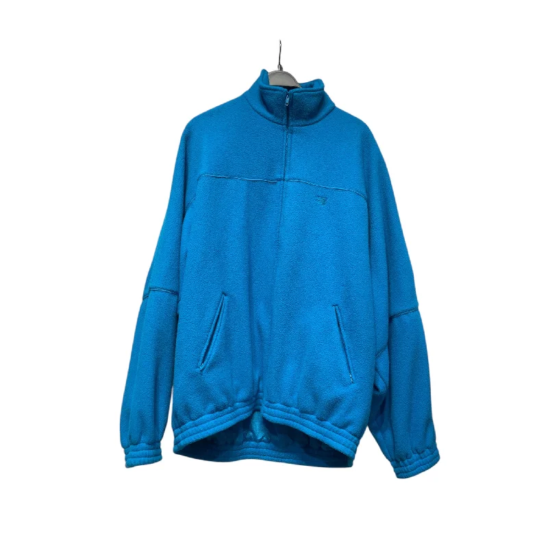 BALENCIAGA/Jacket/52/Wool/BLU/OVERSIZED FLEECE