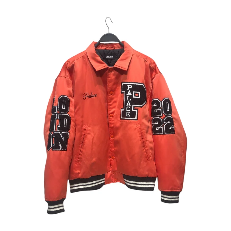 PALACE/Jacket/L/ORN/SATIN VARSITY JACKET