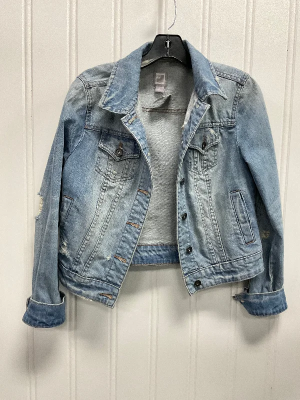 Jacket Denim By Jcp In Blue, Size: S