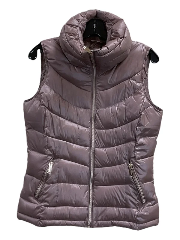 Vest Puffer & Quilted By Calvin Klein In Pink, Size: S